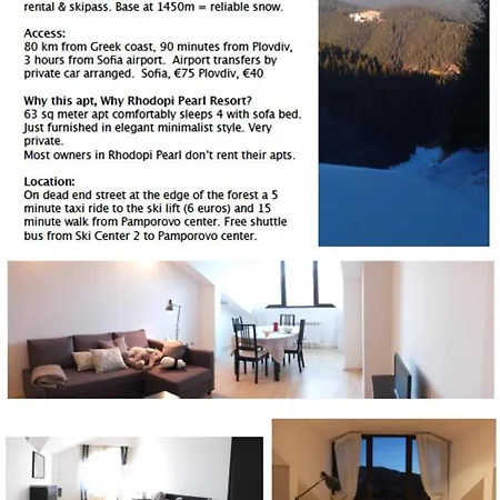 Mtn View - Sleeps4 Petok 5 Min Lift Apartamento *
